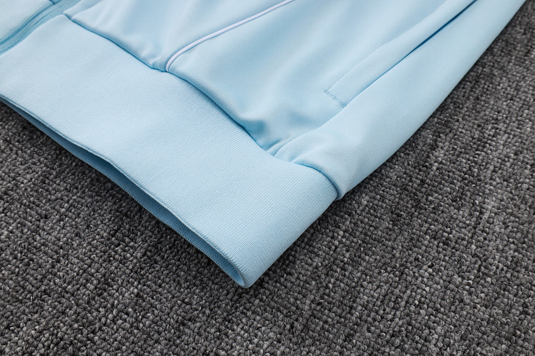 Veste survêtement zippée Manchester City 2025/26 Bleu Ciel