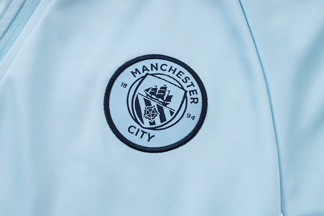 Veste survêtement zippée Manchester City 2025/26 Bleu Ciel