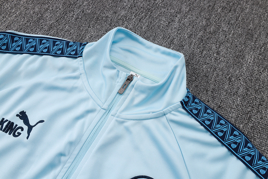 Veste survêtement zippée Manchester City 2025/26 Bleu Ciel