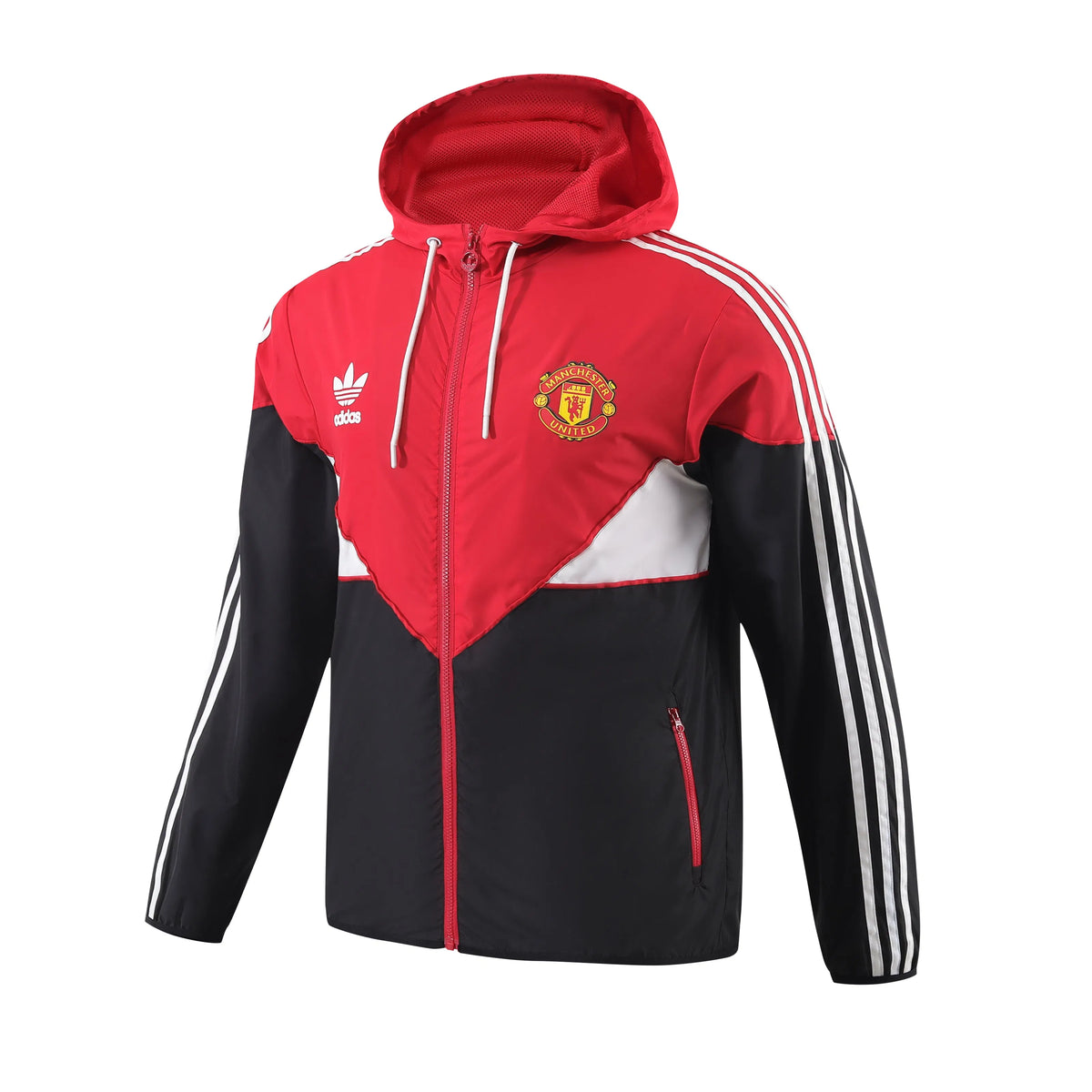 Veste Trench Coat Manchester United rouge/noir 2024/25