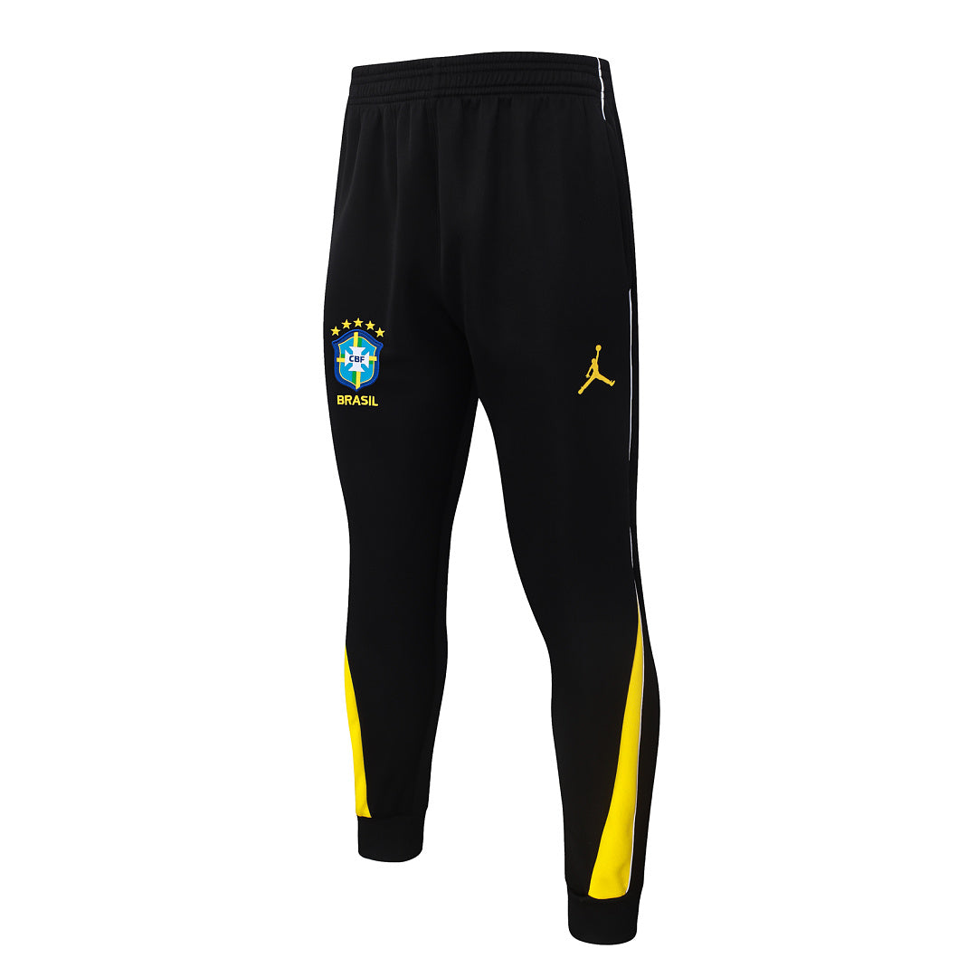 Veste zippée à capuche Brésil Noir Jaune