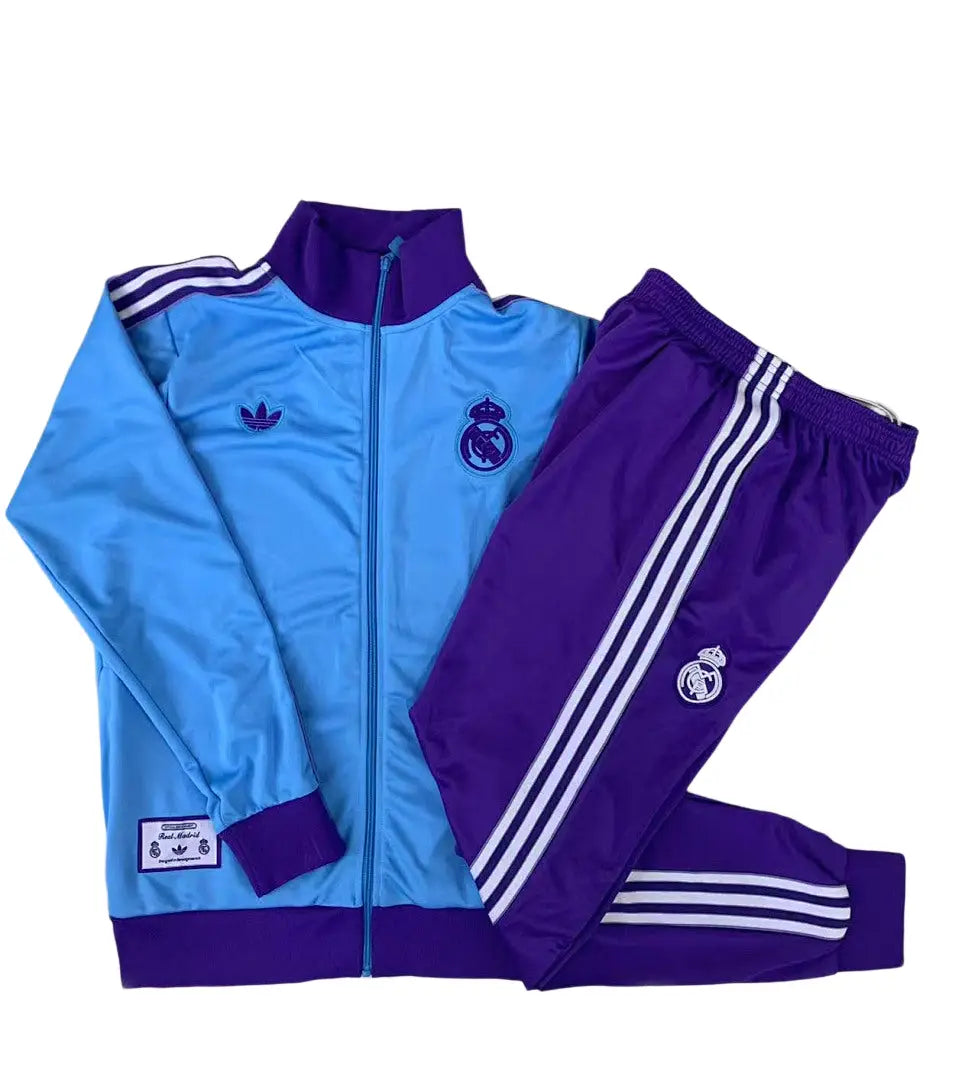 Veste zippée ensemble jogging Real Madrid 2025/26