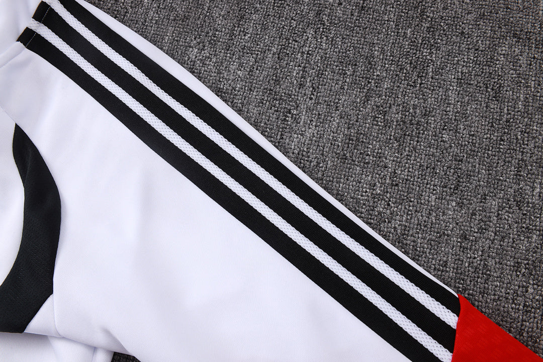 Veste zippée longue Riverbed Blanc