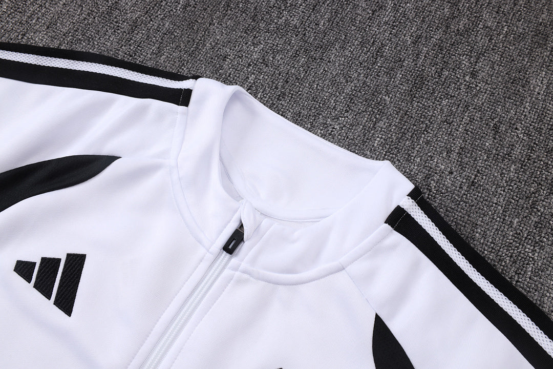 Veste zippée longue Riverbed Blanc