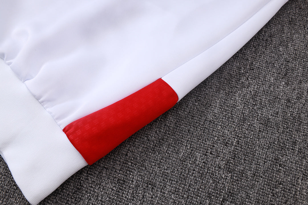 Veste zippée longue Riverbed Blanc