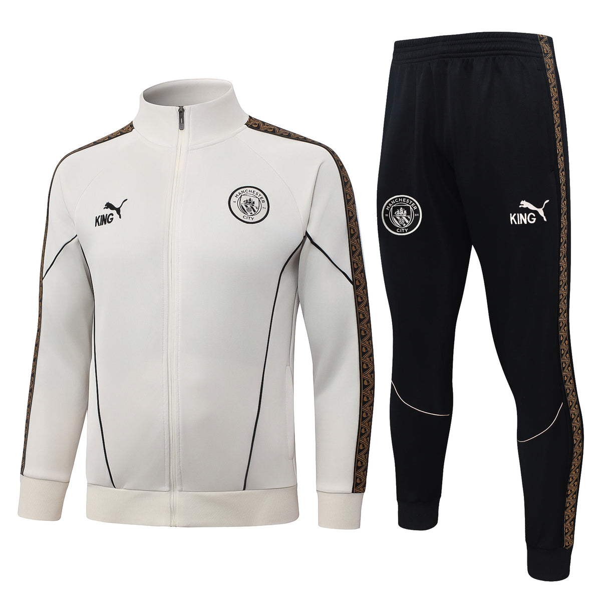 Veste zippée Manchester City Beige