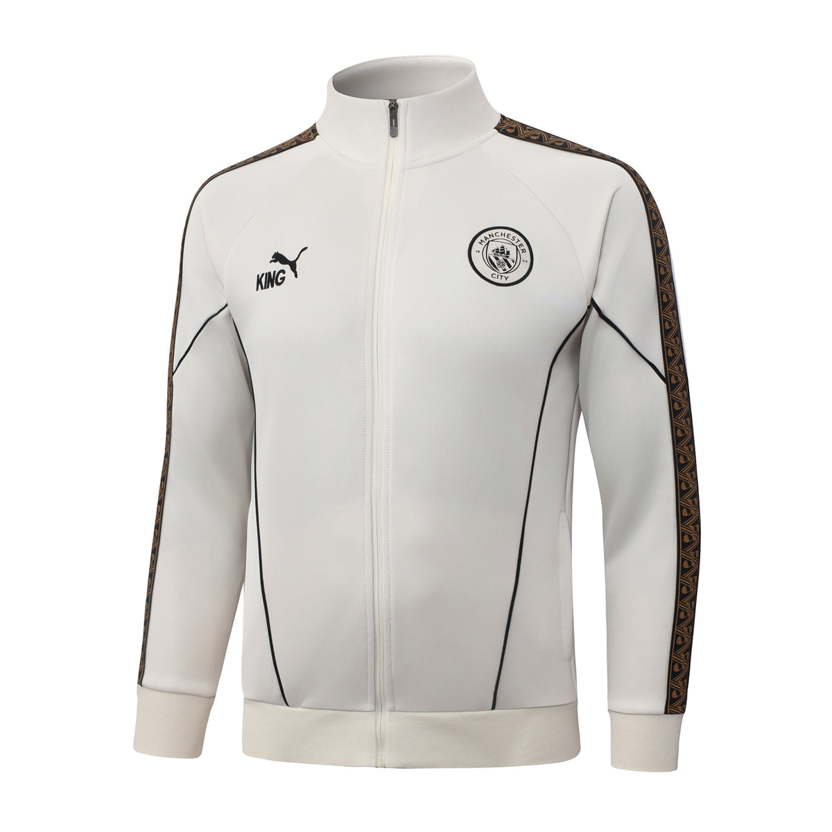 Veste zippée Manchester City Beige