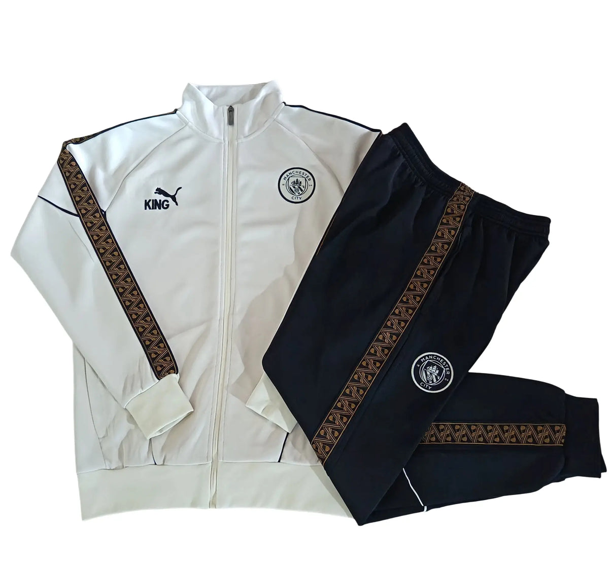 Veste zippée Manchester City Beige