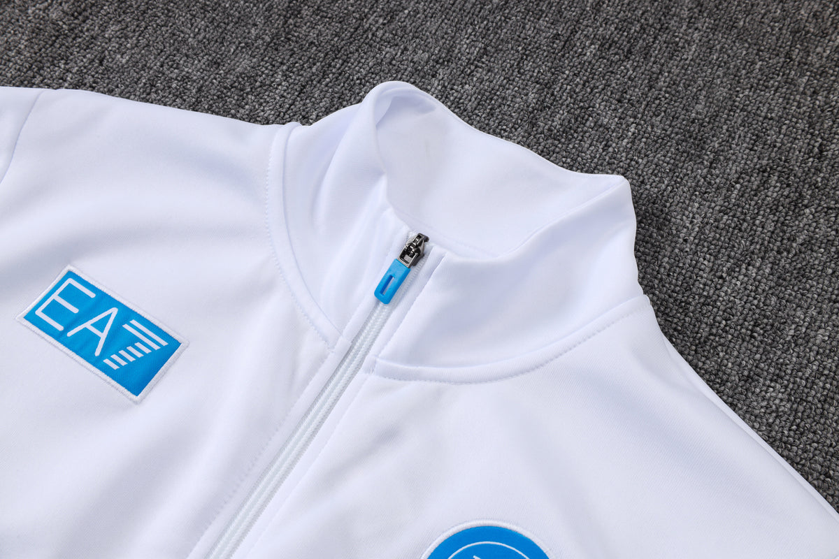 Veste zippée Naples Blanc 2025/26