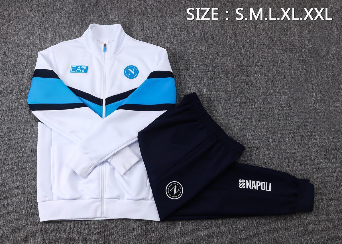 Veste zippée Naples Blanc 2025/26