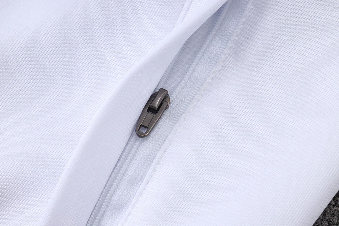 Veste zippée Paris Blanc