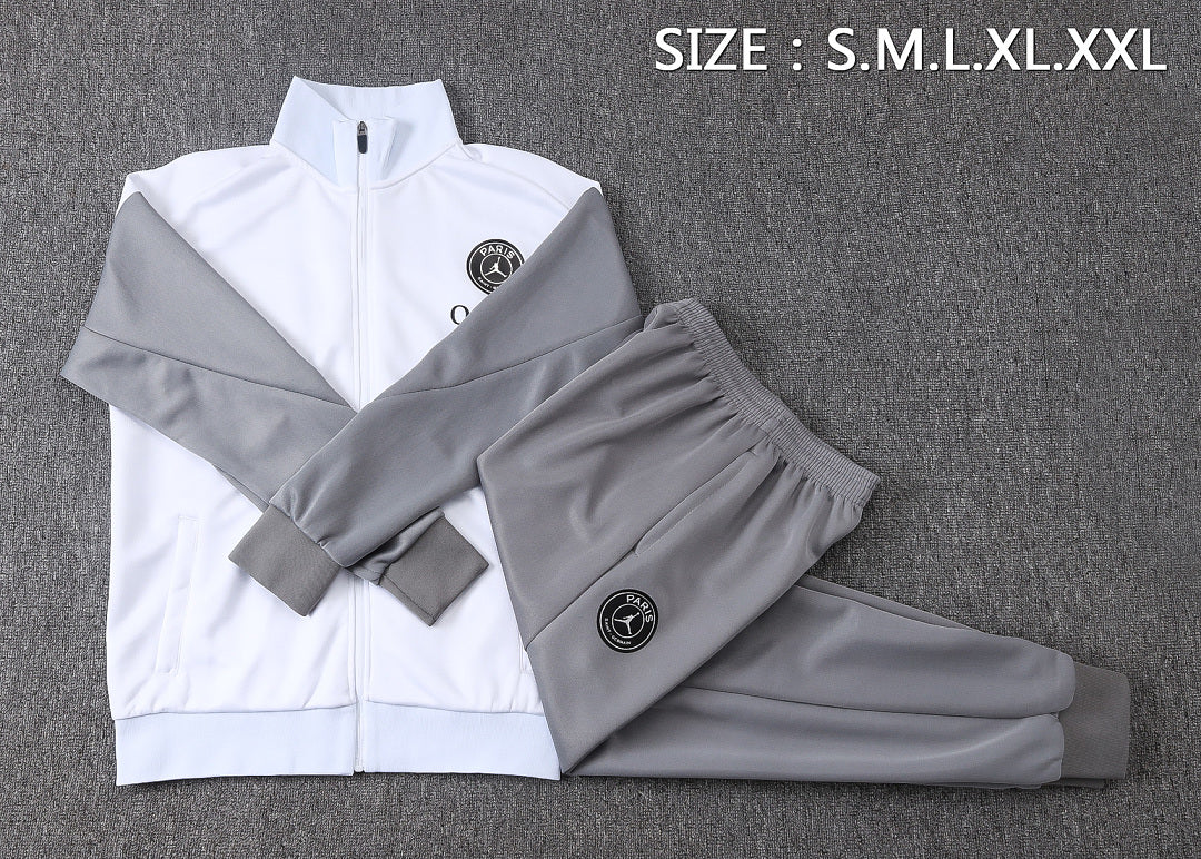 Veste zippée Paris Blanc