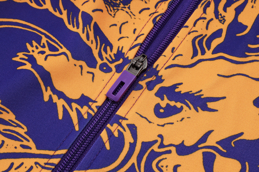 Veste zippée Real Madrid violette Dragon 2024/25